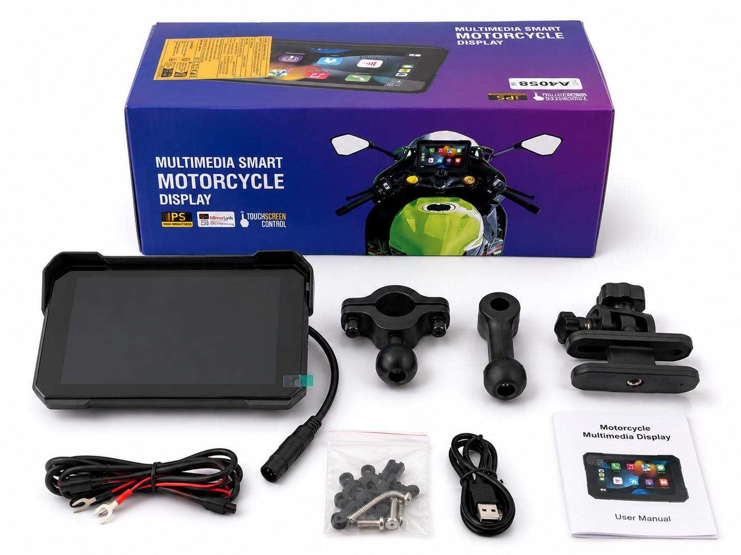 MotoNaviPro™ | 7" CarPlay Display