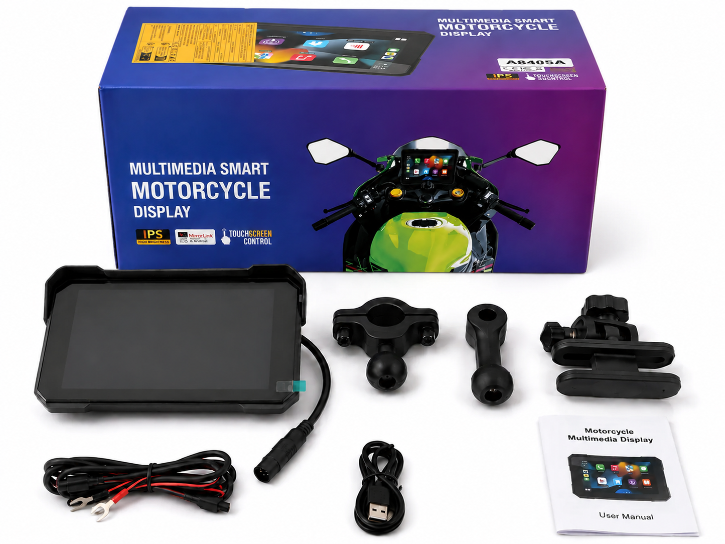 MotoNaviPro™ | 5" CarPlay Display